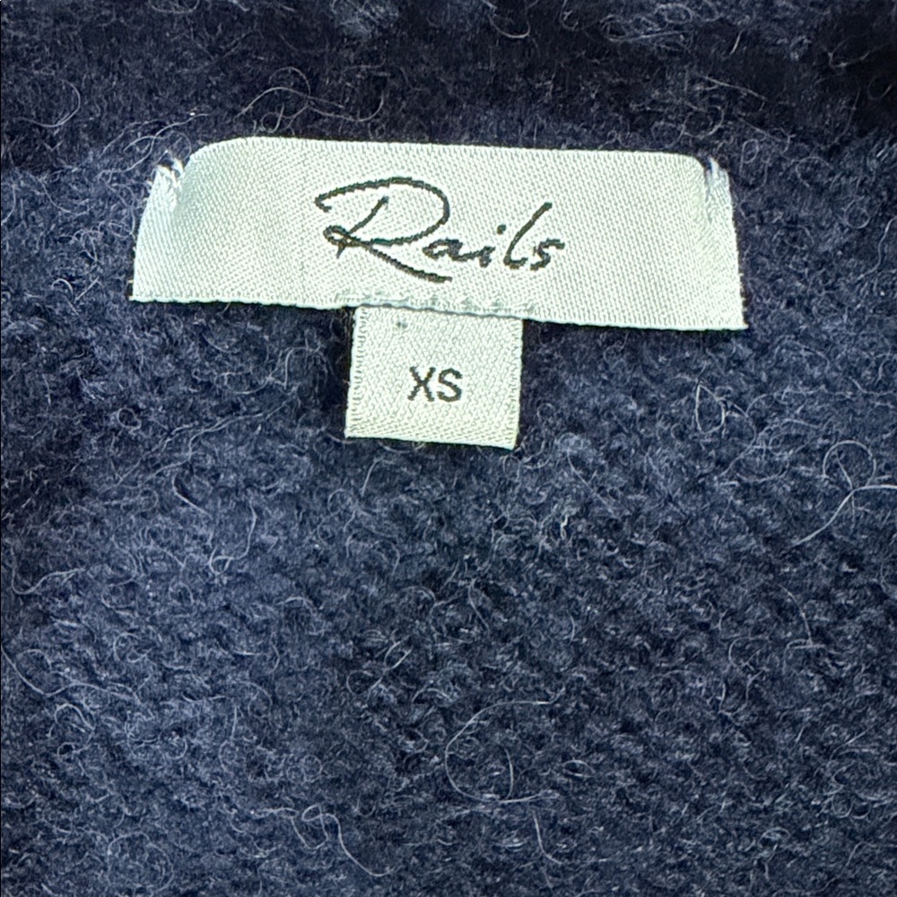 Rails Perci Navy Blue Star Sweater Size XS - Picture 9 of 11